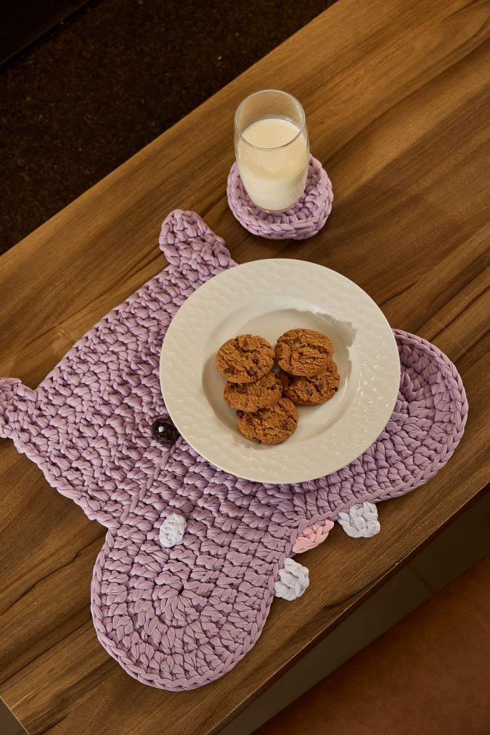 Sousplat Infantil Hipopótamo